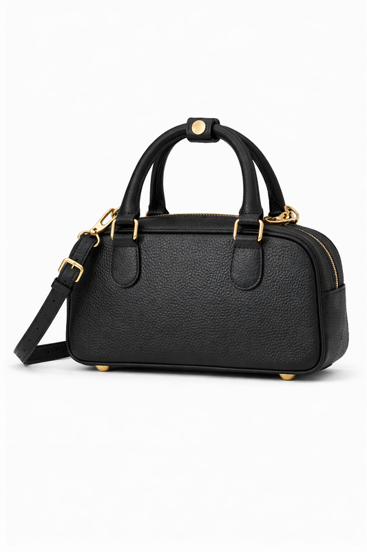 Borsa mini VEYRA con tracolla black