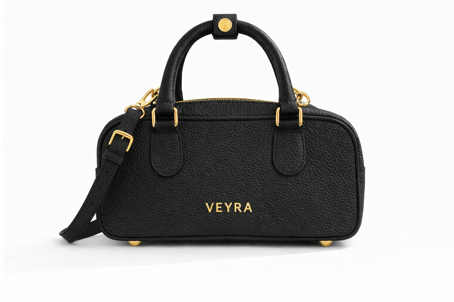 Borsa mini VEYRA con tracolla black
